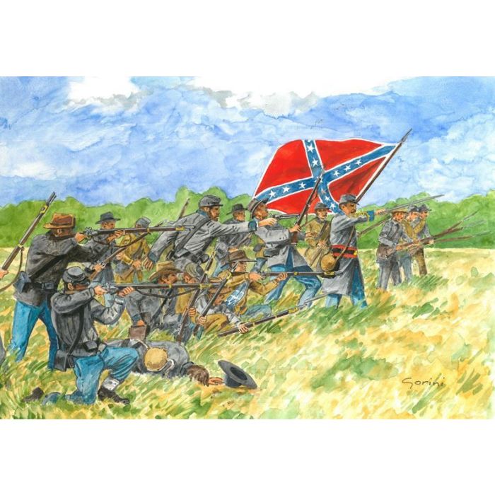 1/72 CONFED. INF. AMERICAN CIVIL WAR 6178S