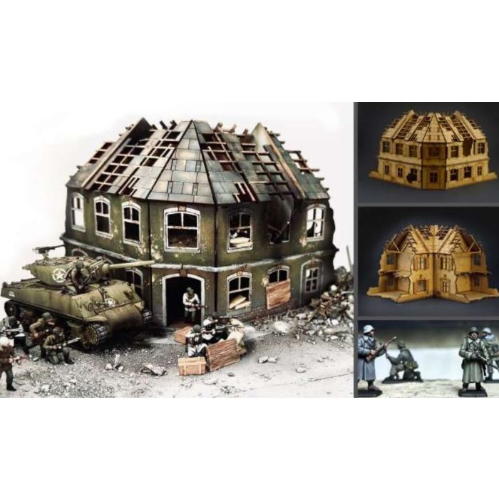 1/72 BASTOGNE SIEGE MDF VERSION 1944 6186S