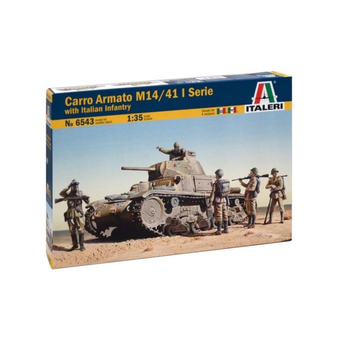 1/35 M14/41 WITH ITALIAN INF. 6543S