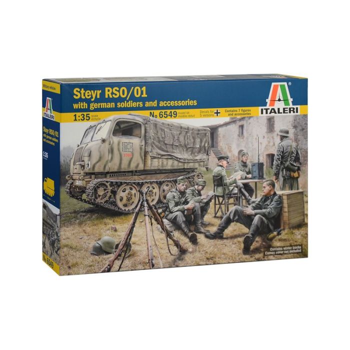 1/35 STEYR RSO/01 WITH GERMAN SOLDIERS AND ACC. 6549S