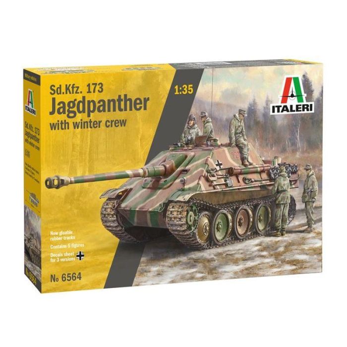 1/35 SD.KFZ 173 JAGDPANTHER W/WINTER CREW 6564S