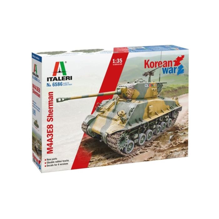 1/35 M4A3E8 SHERMAN KOREAN WAR ** 6586