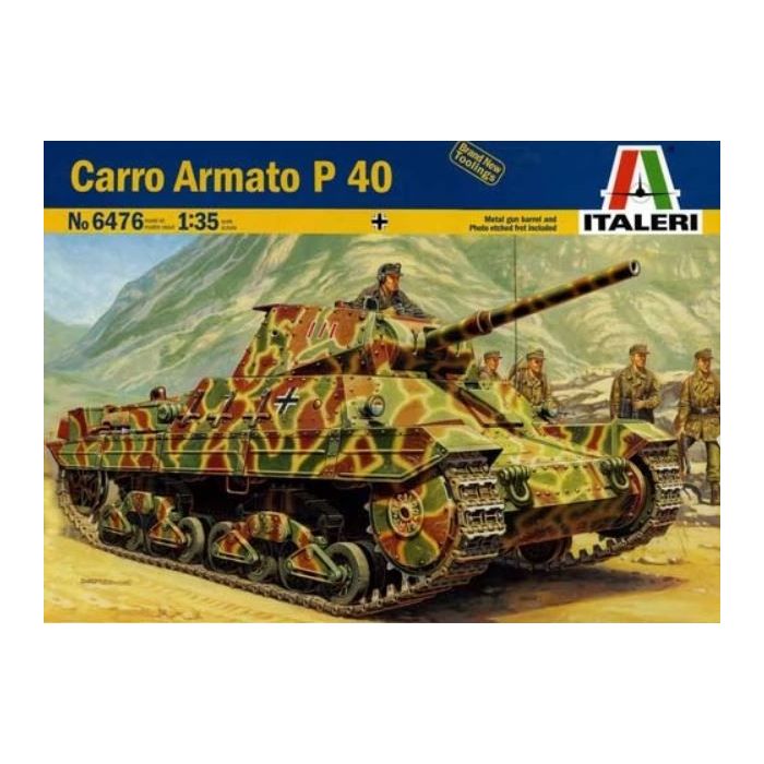 1/35 CARRO ARMATO P.40 ITALIAN HEAVY TANK 6599S
