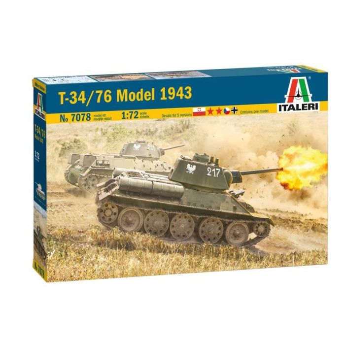 1/72 T-34/76 MOD. 43 7078S