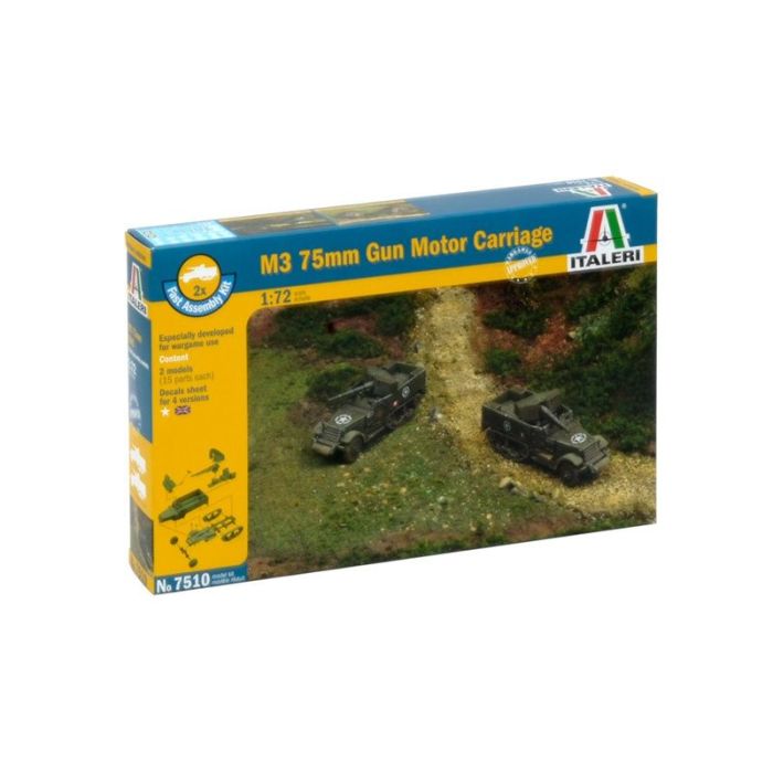1/72 M3 75MM GUN MOTOR CARRIAGE 7510S