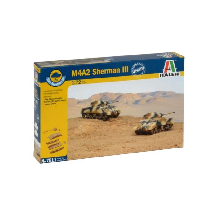 1/72 M4A2 SHERMAN III 7511S