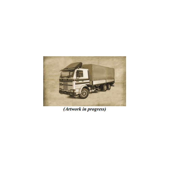 1/24 SCANIA 142H 6X2 CANVAS (05/25) * 90762