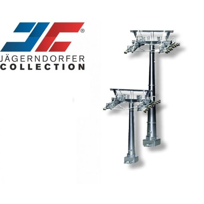 1/87 KABELBAAN MASTENSET 12/16 CM. H0 JC50400