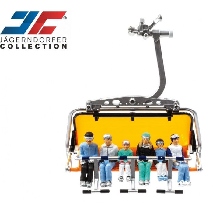 1/32 FIGUREN ZITTEND ZONDER SKI'S 6 ST. JC54100