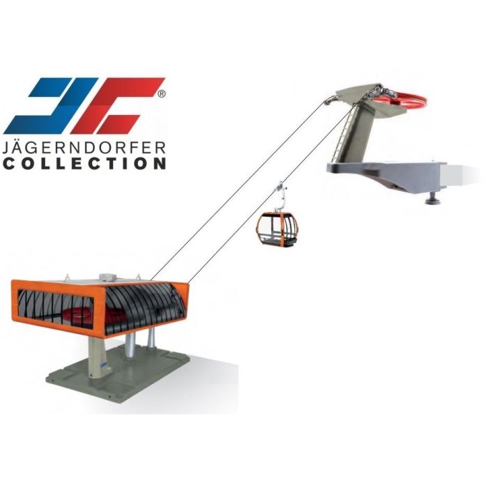 1/32 KABELBAAN D-LINE GRIJS/ORANJE JC84380