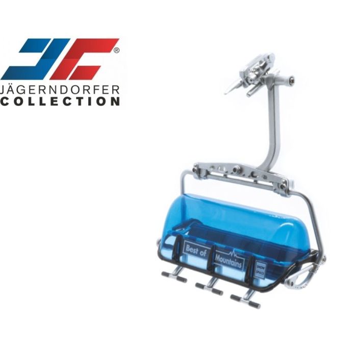 1/32 ZETEL 6 PERS. BLAUW/ZWART OBERGASSALMBAHN JC86452