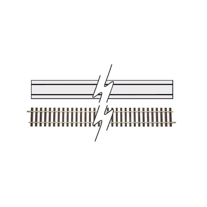 Gleis flexibel Holzschwellen, Lange 914,40 mm  (VE 12) 45014