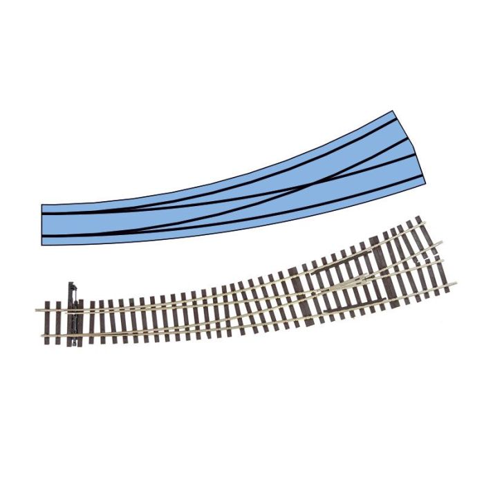 1/45 BOGENWEICHE LINKS 45034