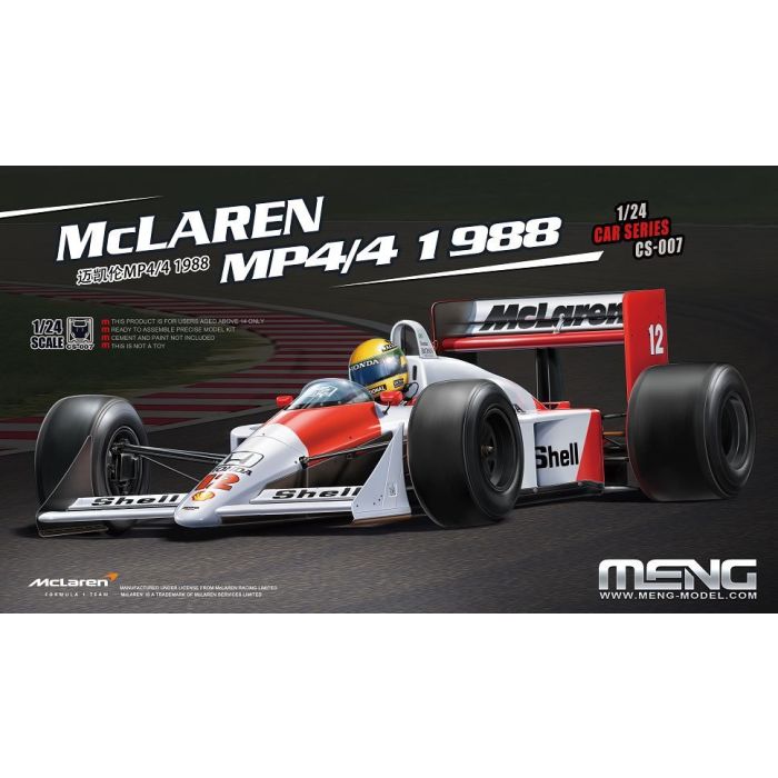 1/24 MCLAREN MP4/4 1988 CS-007 CS-007