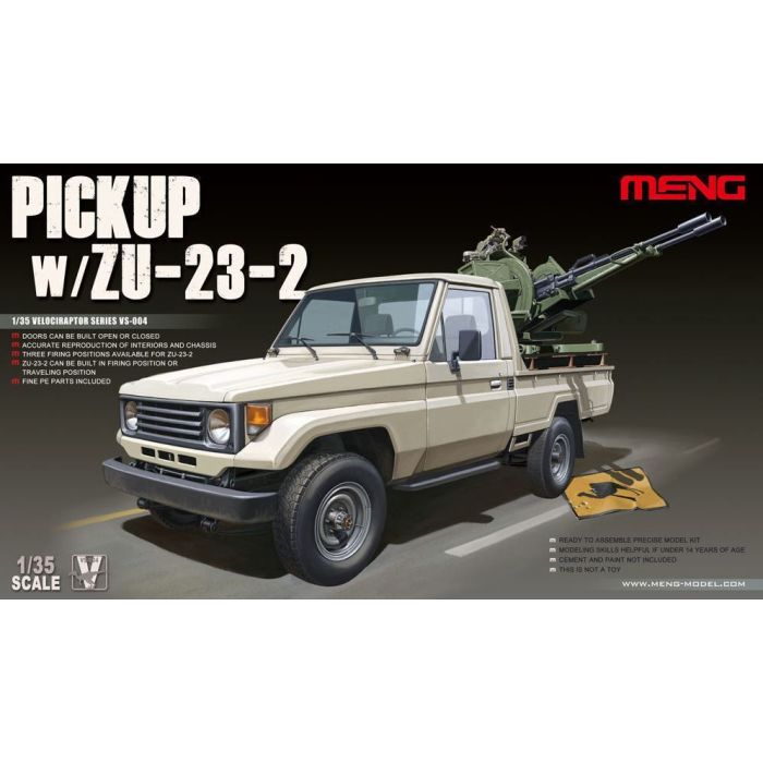 1/35 PICK-UP W/ZU-23-2 VS-004 VS-004