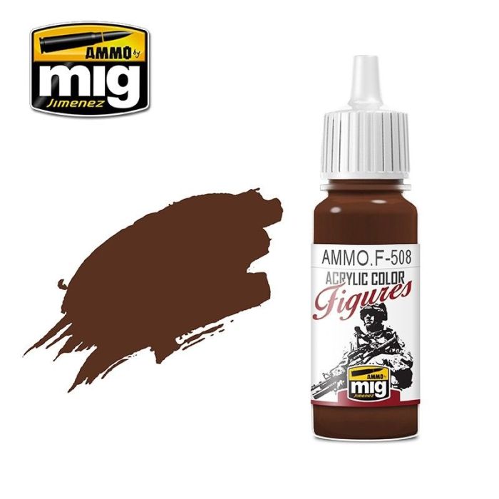 FIGURES PAINTS BROWN BASE FS-30108 JAR 17ML AMMO.F-508