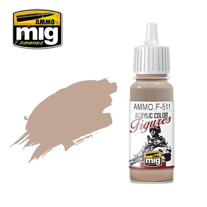 FIGURES PAINTS LIGHT SAND FS-33727 JAR 17ML AMMO.F-511