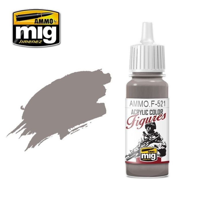 FIGURES PAINTS GREY LIGHT BROWN JAR 17ML AMMO.F-521
