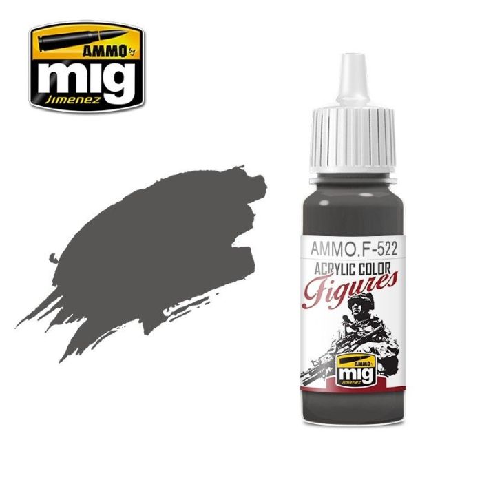 FIGURES PAINTS SLATE GREY JAR 17ML AMMO.F-522