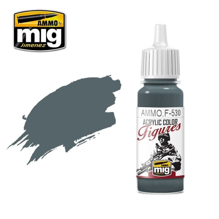 FIGURES PAINTS BLUISH GREY JAR 17ML AMMO.F-530