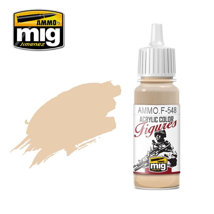 FIGURES PAINTS LIGHT SKIN TONE JAR 17ML AMMO.F-548