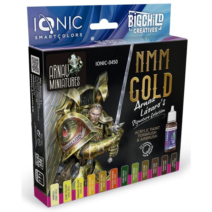 IONIC NMM GOLD ARNAU LAZARO GOLD SET 12 JARS 20ML IONIC-0450