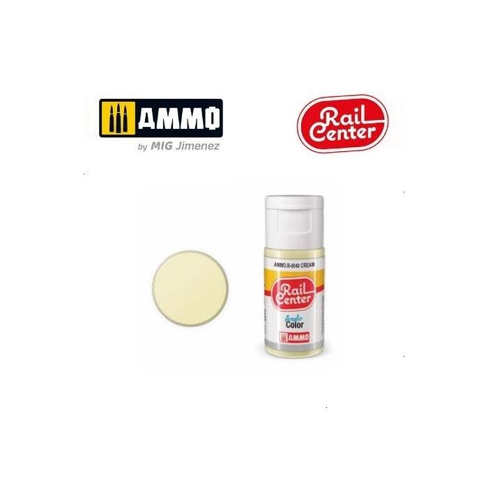RAIL CENTER ACRYLIC CREAM 15ML AMMO.R-0040