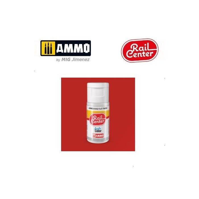 RAIL CENTER AUXILIARY FLAT FINISH 15ML AMMO.R-0042