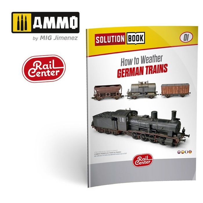 SOLUTION BOOK HTW #01 GERMAIN TRAINS ENG. AMMO.R-1300