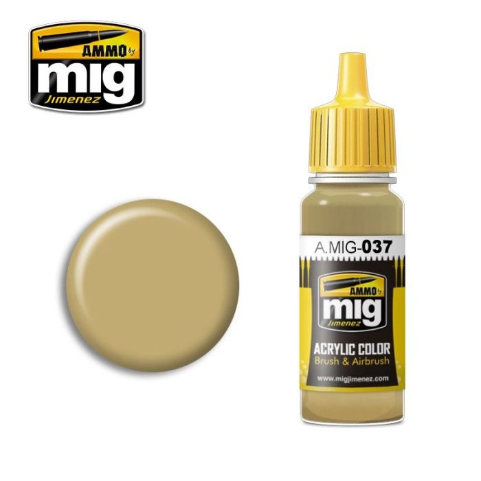 ACRYLIC COLOR NEW WOOD JAR 17ML ALT. MIG20008 ** A.MIG-0037