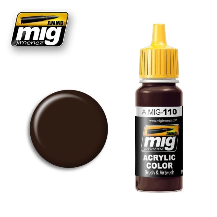 ACRYLIC COLOR SCC 1A BRITISH BROWN 1941-42 JAR 17ML A.MIG-0110