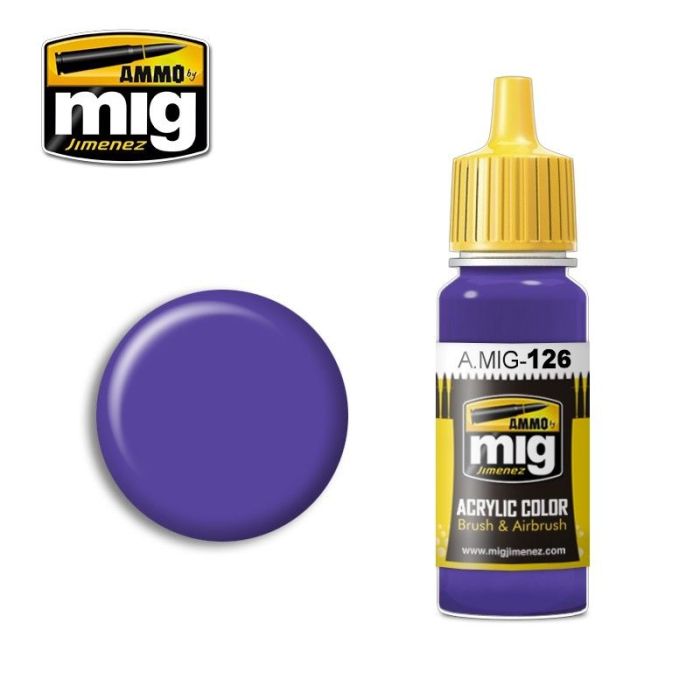 ACRYLIC COLOR VIOLET JAR 17ML** A.MIG-0126