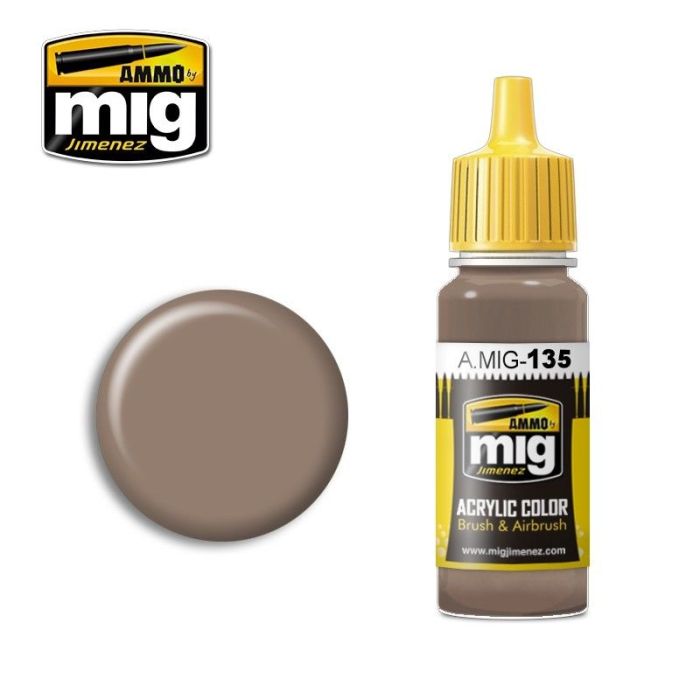 ACRYLIC COLOR CINNAMON JAR 17ML A.MIG-0135