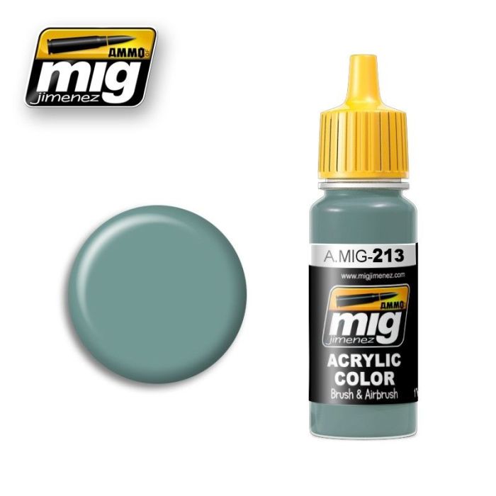 ACRYLIC COLOR FS 24277 GREEN JAR 17ML** A.MIG-0213