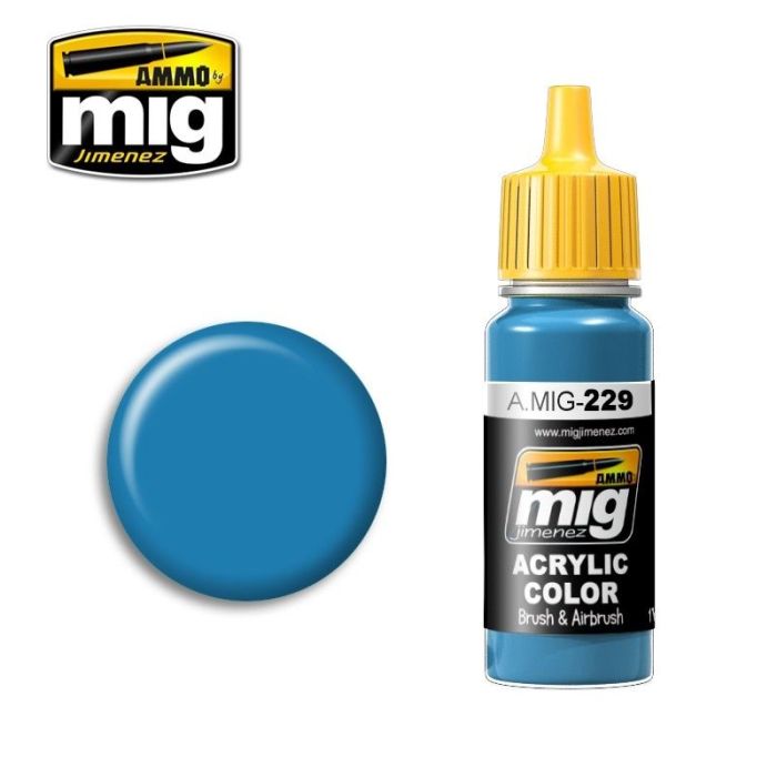 ACRYLIC COLOR FS 15102 DARK GRAY BLUE JAR 17ML** A.MIG-0229