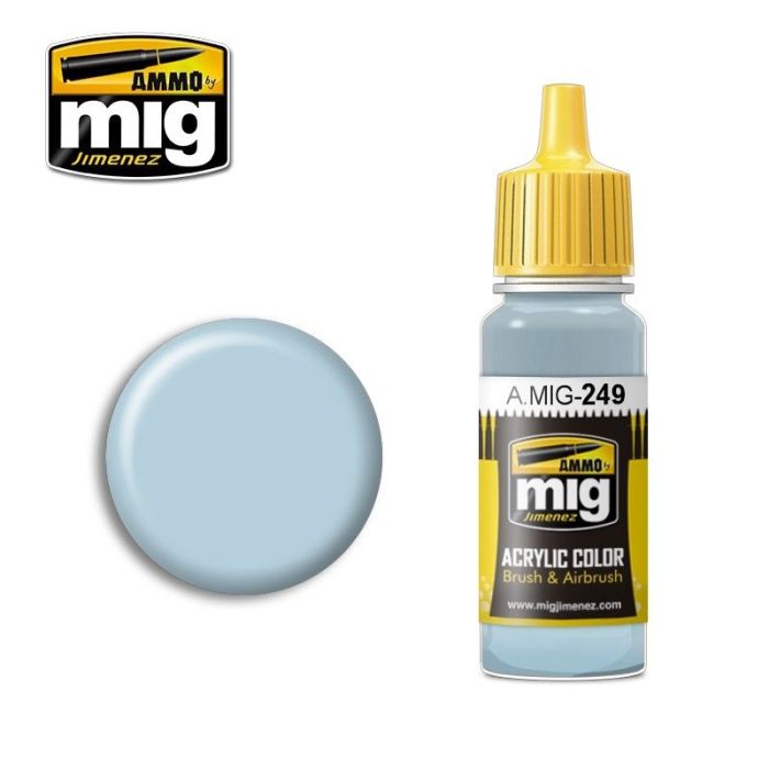 ACRYLIC COLOR LIGHT BLUE JAR 17ML** A.MIG-0249