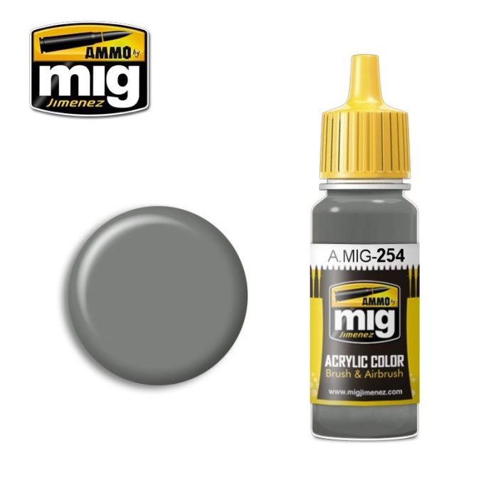 ACRYLIC COLOR RLM 75 GREY VIOLETT JAR 17ML** A.MIG-0254