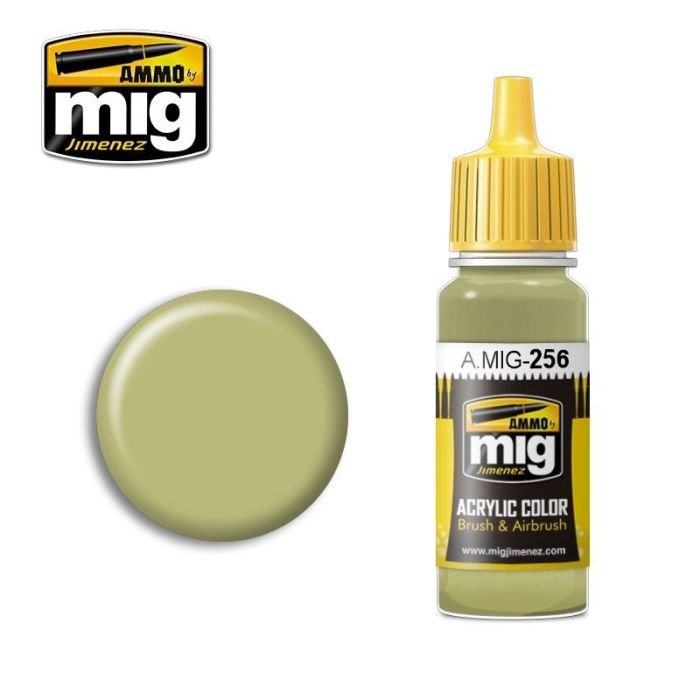 ACRYLIC COLOR RLM 84 GREY BLUE JAR 17ML** A.MIG-0256