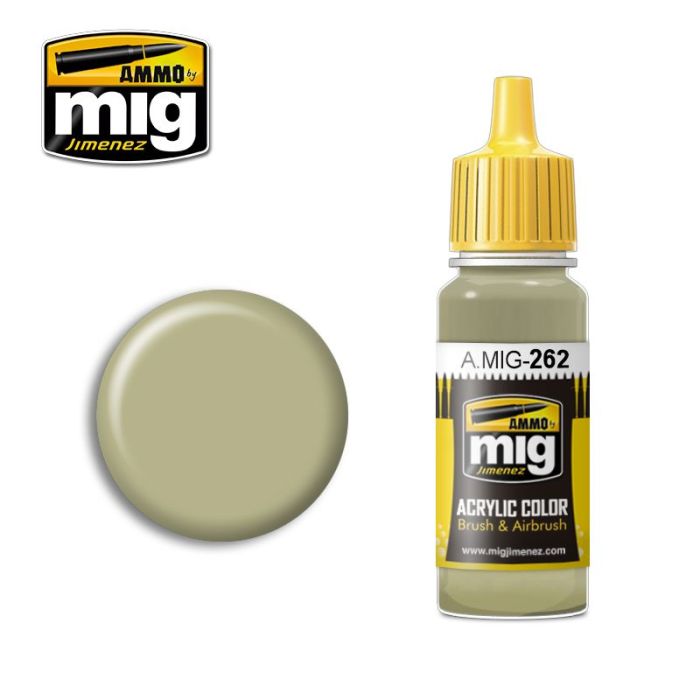 ACRYLIC COLOR IJN ASH GREY JAR 17ML** A.MIG-0262
