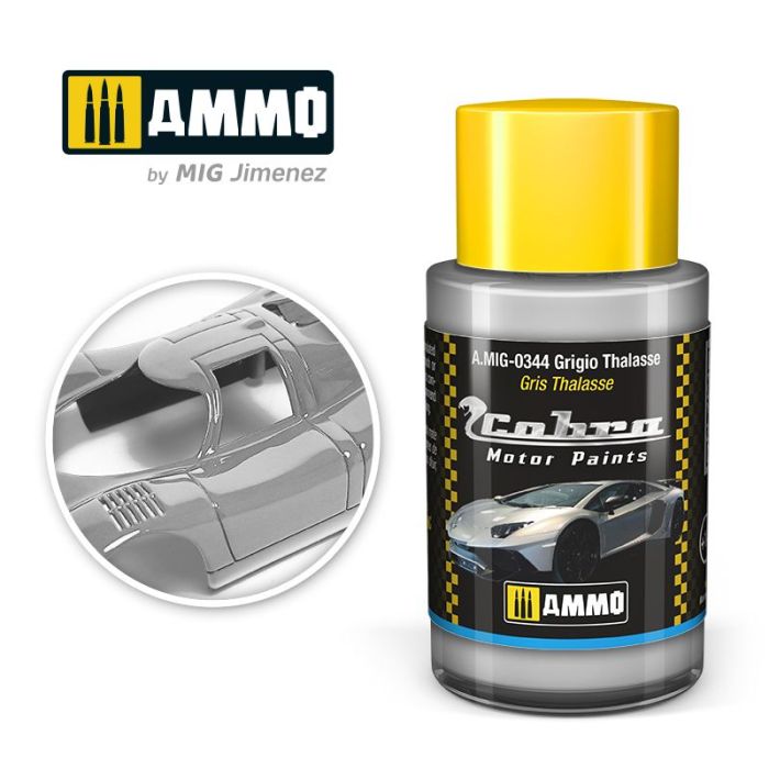 COBRA MOTOR PAINTS GRIGIO THALASSE 30 ML A.MIG-0344