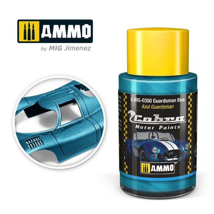 COBRA MOTOR PAINTS GUARDSMAN BLUE 30 ML A.MIG-0350