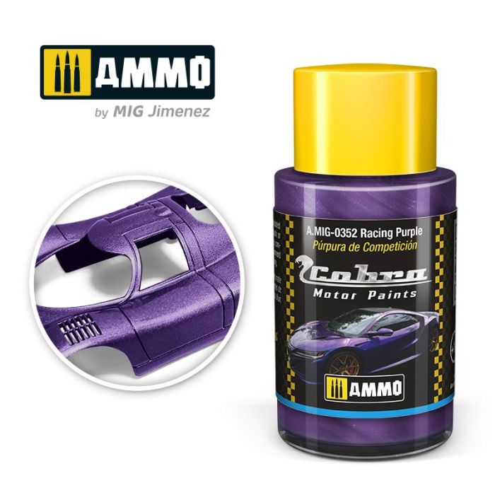 COBRA MOTOR PAINTS RACING PURPLE 30 ML A.MIG-0352