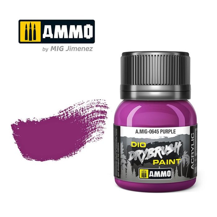 DRYBRUSH PURPLE JAR 40ML A.MIG-0645