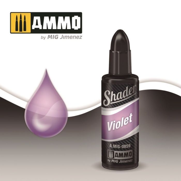 SHADER VIOLET JAR 10ML A.MIG-0859
