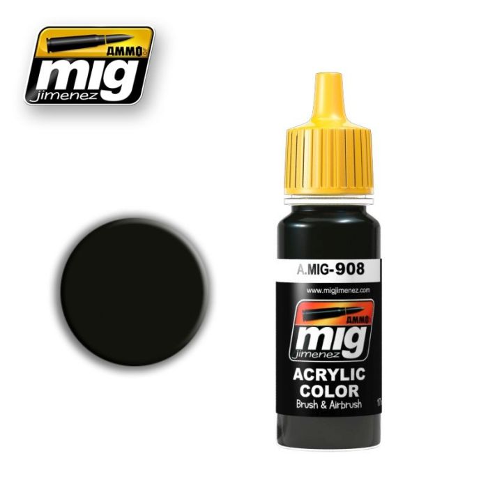ACRYLIC COLOR GREY BASE JAR 17ML** A.MIG-0908
