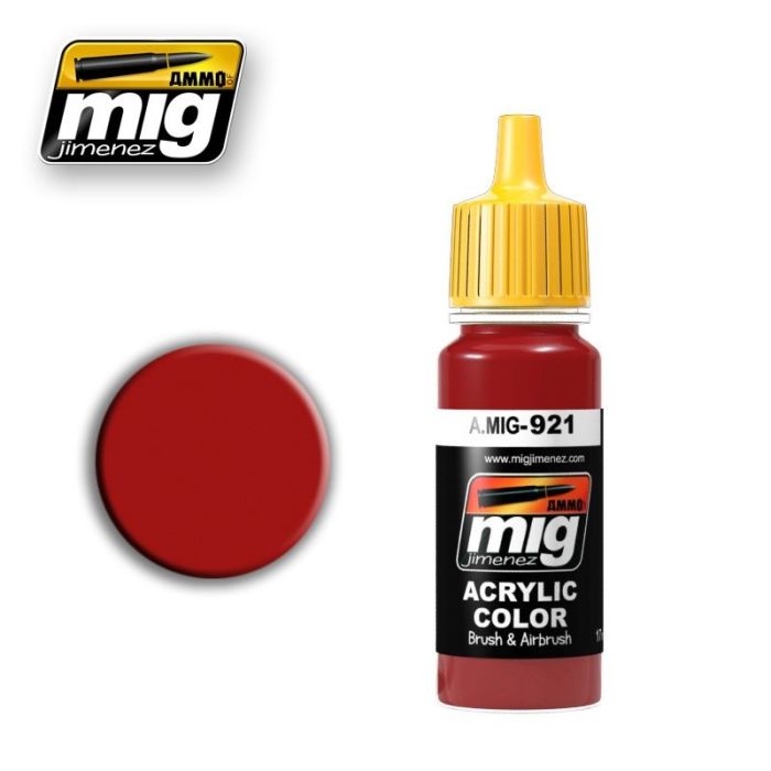 ACRYLIC COLOR RED PRIMER LIGHT BASE JAR 17ML** A.MIG-0921