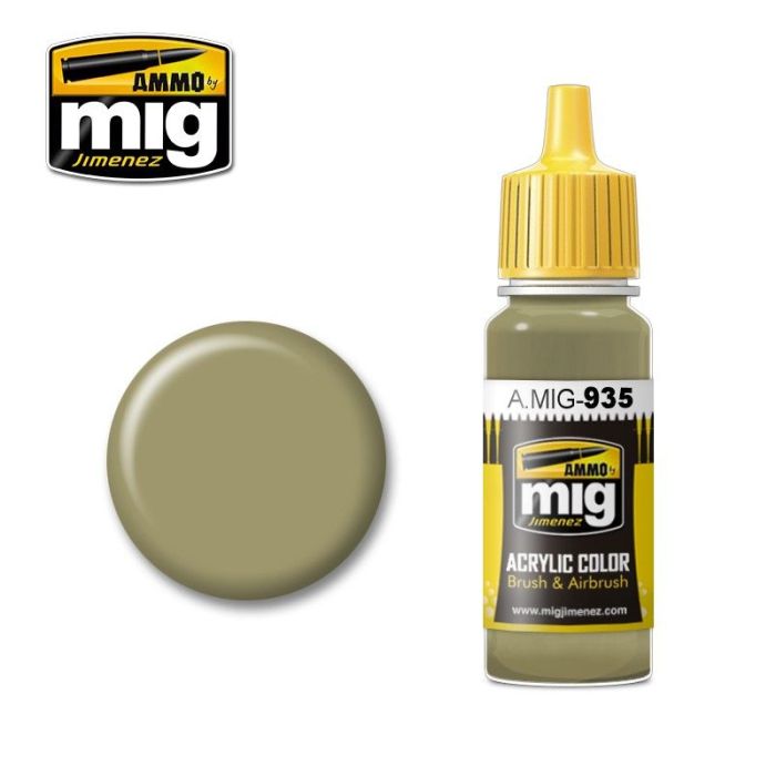 ACRYLIC COLOR RUSSIAN SHINE JAR 17ML A.MIG-0935