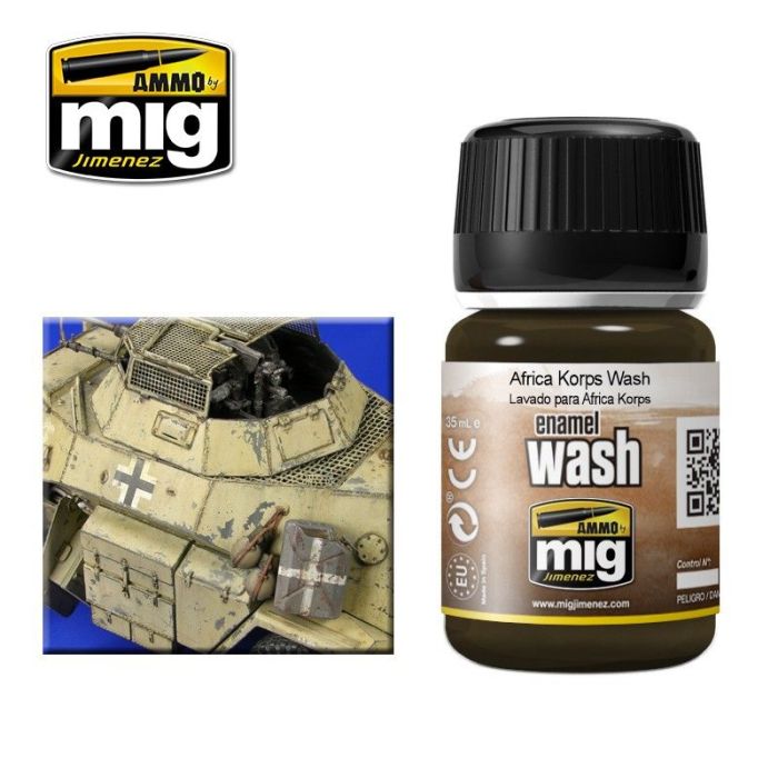 WASH AFRICA KORPS JAR 35 ML A.MIG-1001