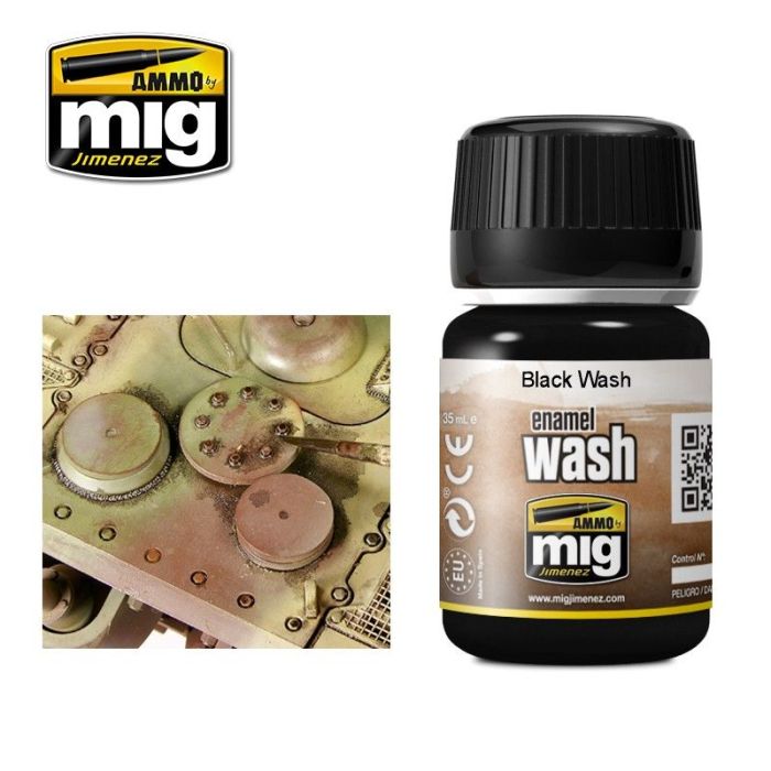 WASH BLACK JAR 35 ML A.MIG-1011