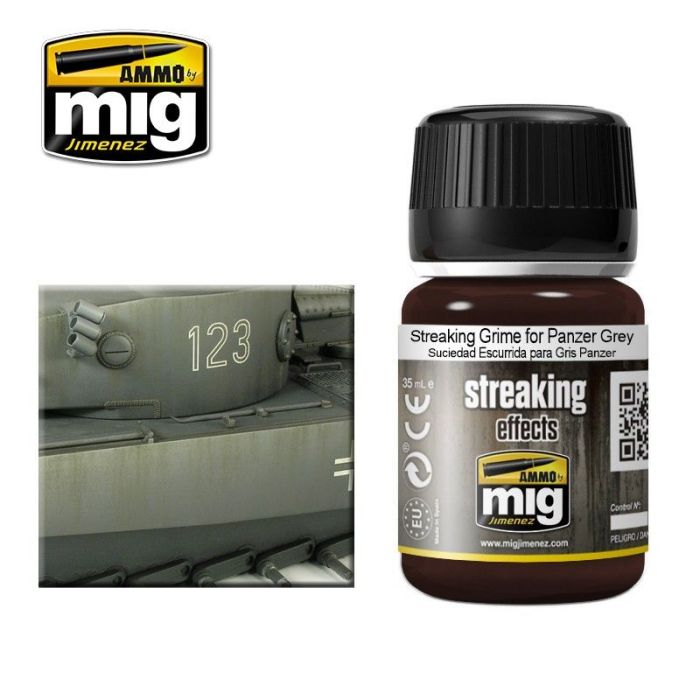 STREAKING GRIME PANZER GREY JAR 35 ML A.MIG-1202